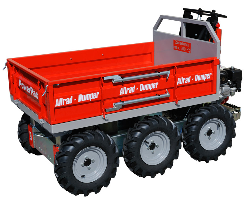 POWERPAC ALLRADDUMPER DUMPER MINIDUMPER MULDENKIPPER